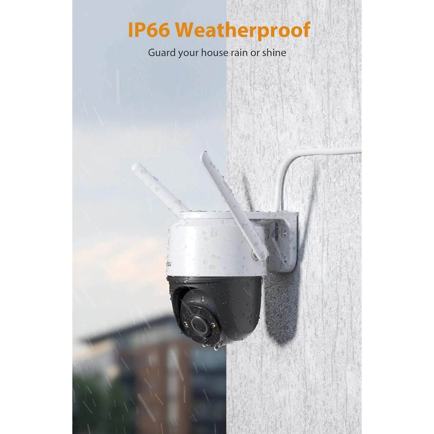 Imou Security Camera Outdoor with Floodlight and Sound Alarm  (Refurbished)