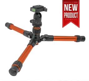 LabRadar Mini Tripod 7" to 18" Aluminum Orange