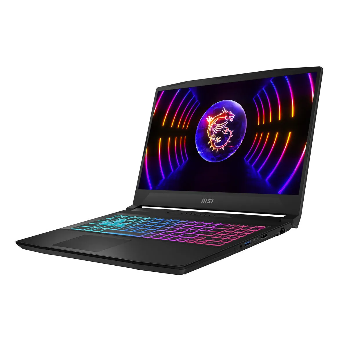 MSI Katana 17 B12UCRK-1056XPL Gaming Laptop - 17.3 Display, Intel Core i7-12650H, 16GB RAM, NVIDIA GeForce RTX 3050, 512GB SSD, QWERTY US Keyboard