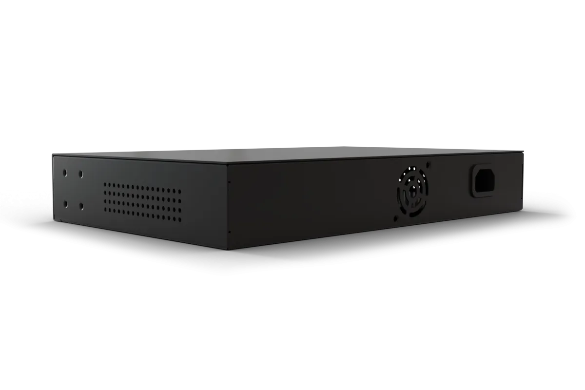Lorex 16-Port Unmanaged Switch (8-port ePoE and 8-port PoE ) and 250W Power Budget