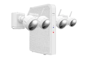 Lorex 2K 32GB NVR System with 4 Outdoor Battery Security Cameras