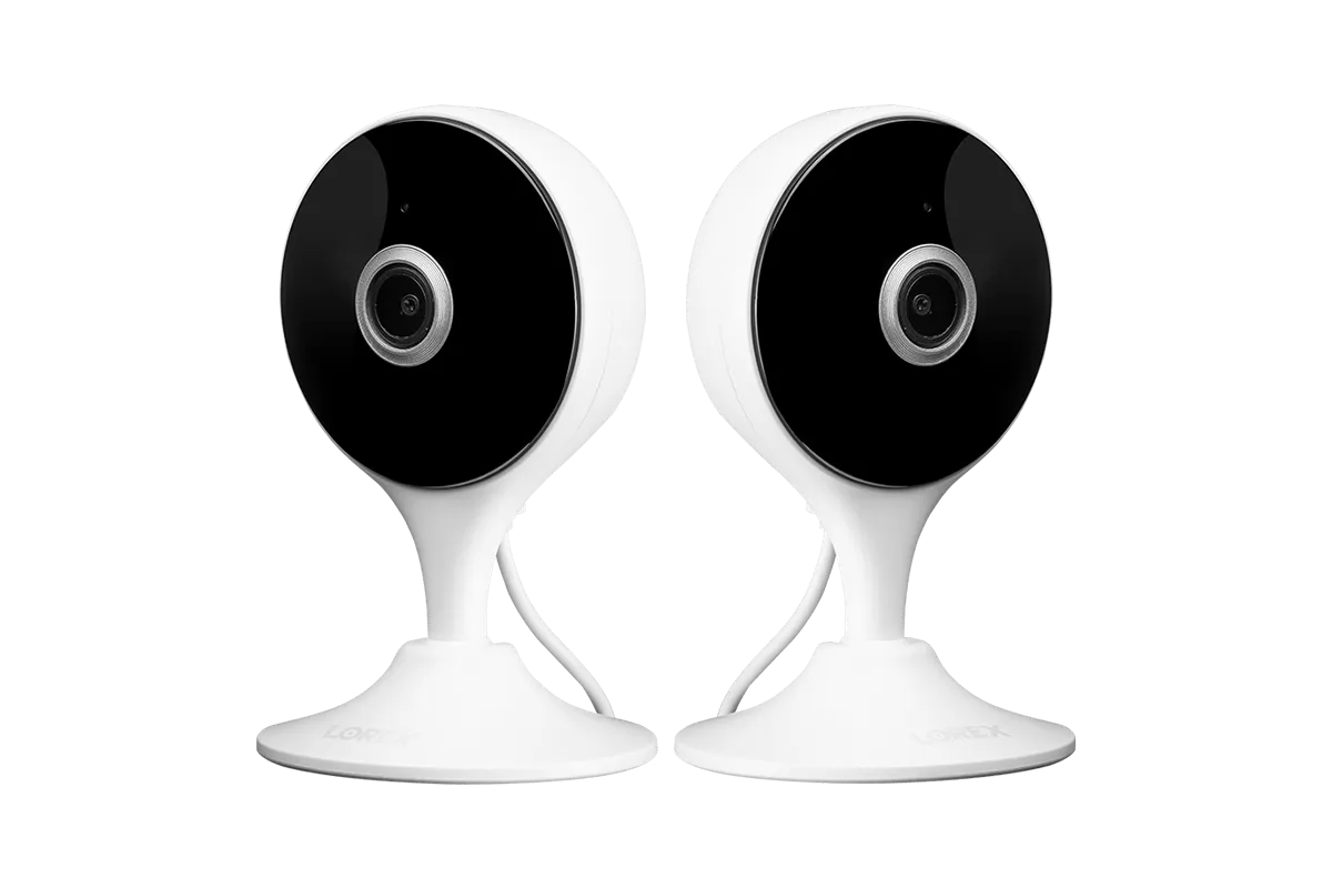 Lorex 2K Indoor Wi-Fi Security Camera 2-pack