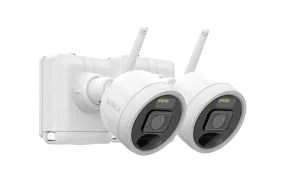 Lorex 2K Spotlight Outdoor Battery Security Camera (Two-Pack) - Open Box