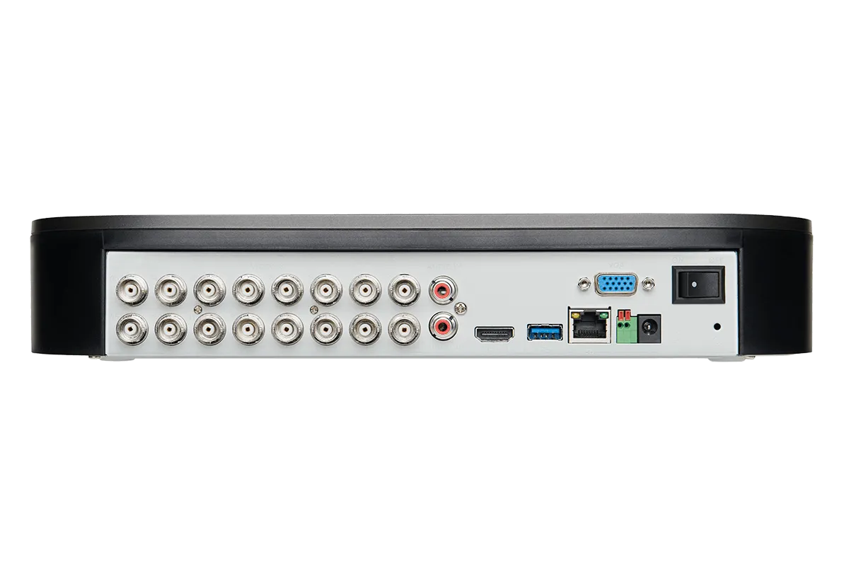 Lorex 4K (16 Camera Channel) 2TB DVR with Advanced Motion Detection and Smart Home Voice - Open Box