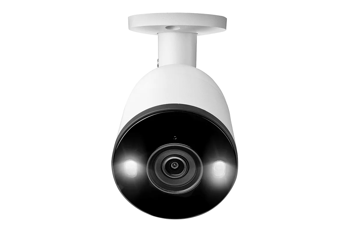 Lorex 4K (8 Camera Capable) Smart Deterrence Wired NVR Security System with Fusion Capabilities, Smart Motion Detection Plus and Smart Sensor Kit