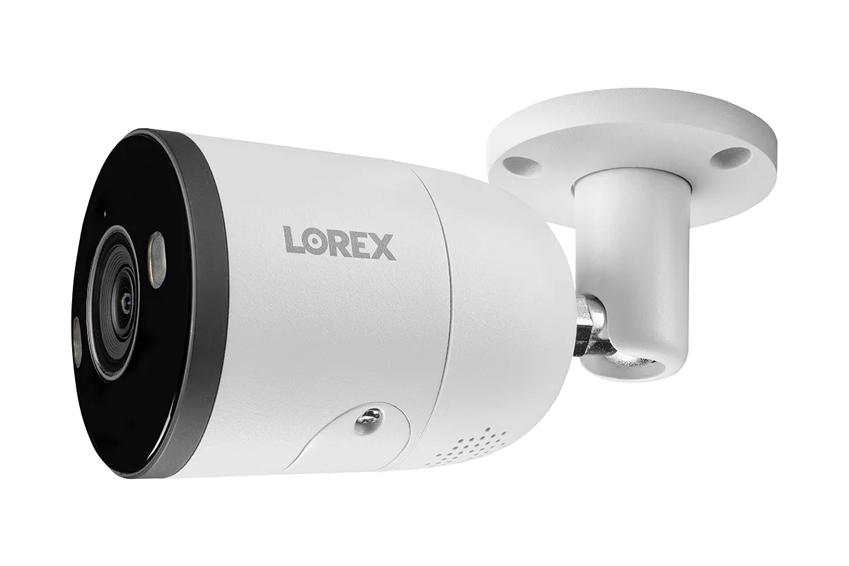 Lorex 4K (8 Camera Capable) Smart Deterrence Wired NVR Security System with Fusion Capabilities, Smart Motion Detection Plus and Smart Sensor Kit