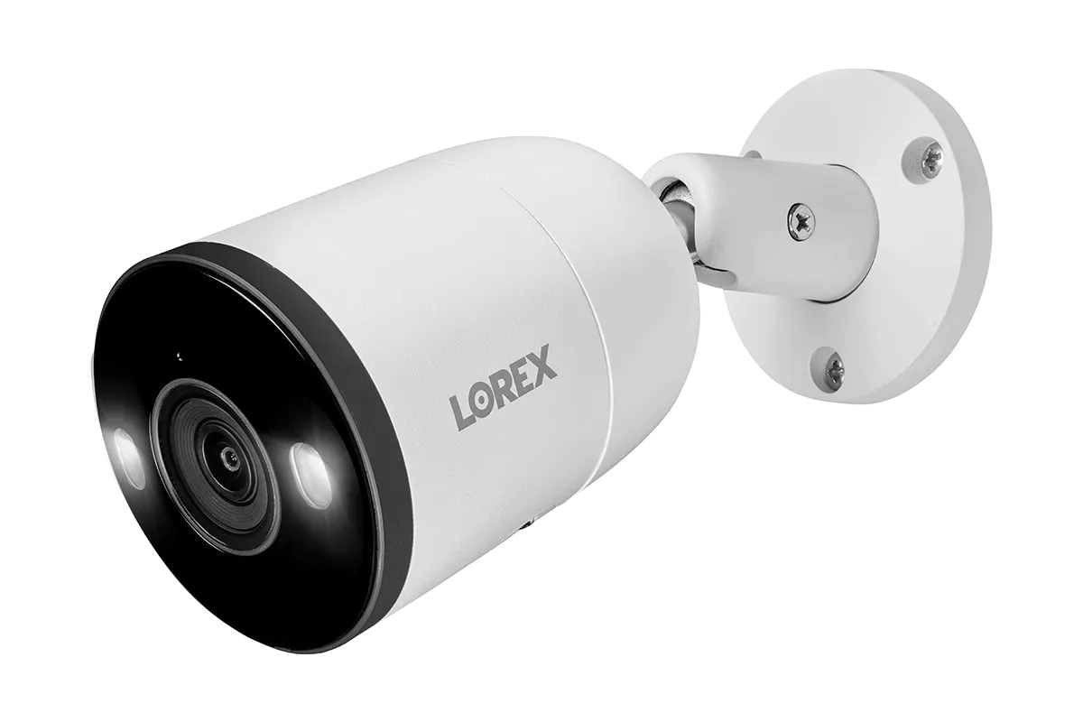 Lorex 4K (8 Camera Capable) Smart Deterrence Wired NVR Security System with Fusion Capabilities, Smart Motion Detection Plus and Smart Sensor Kit