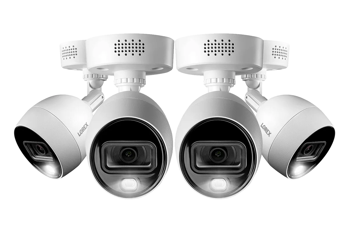 Lorex 4K Active Deterrence Security Bullet Camera
