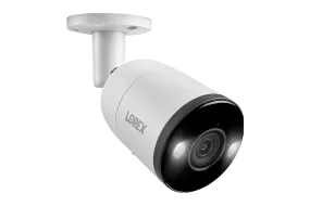 Lorex H13 4K IP Wired Bullet Security Camera with Smart Deterrence and Smart Motion Detection