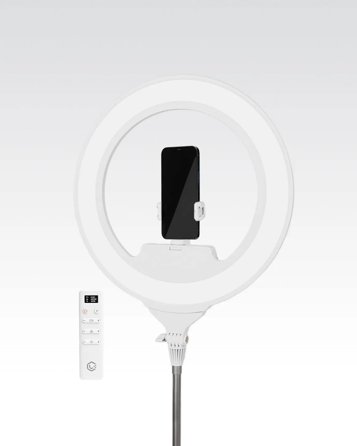 Lume Cube Cordless Ring Light Pro White 18-inch Edge-Lit LED Ring Light