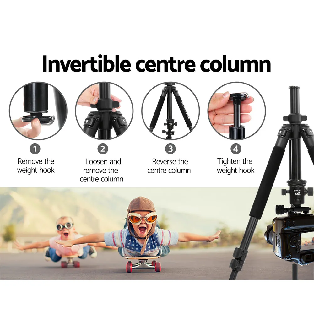 Magnesium Alloy Camera Tripod, 5kg Load - Weifeng