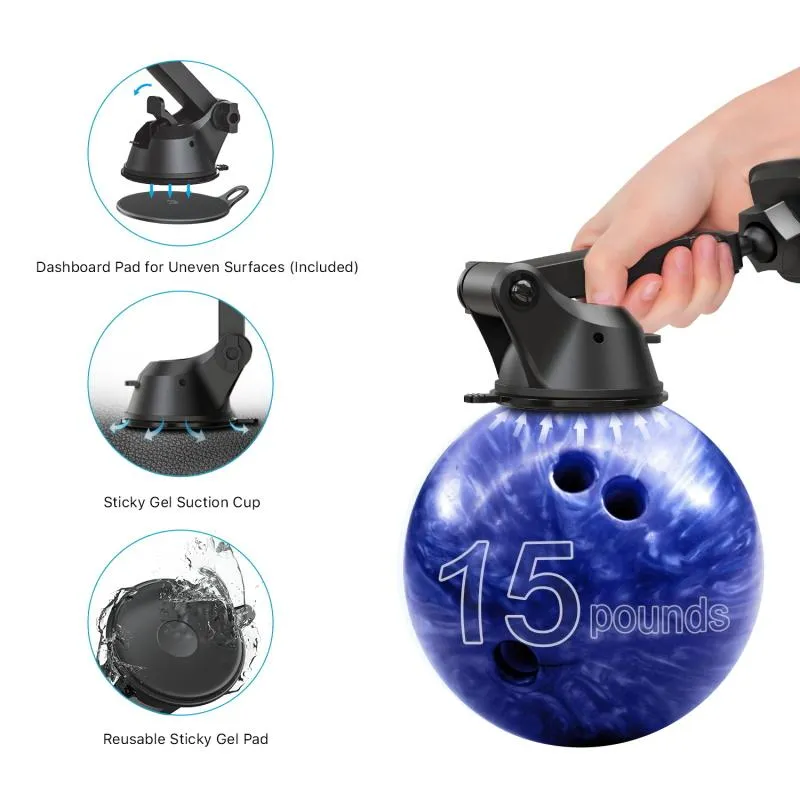 Magnetic Lock-Grip Dash Mount