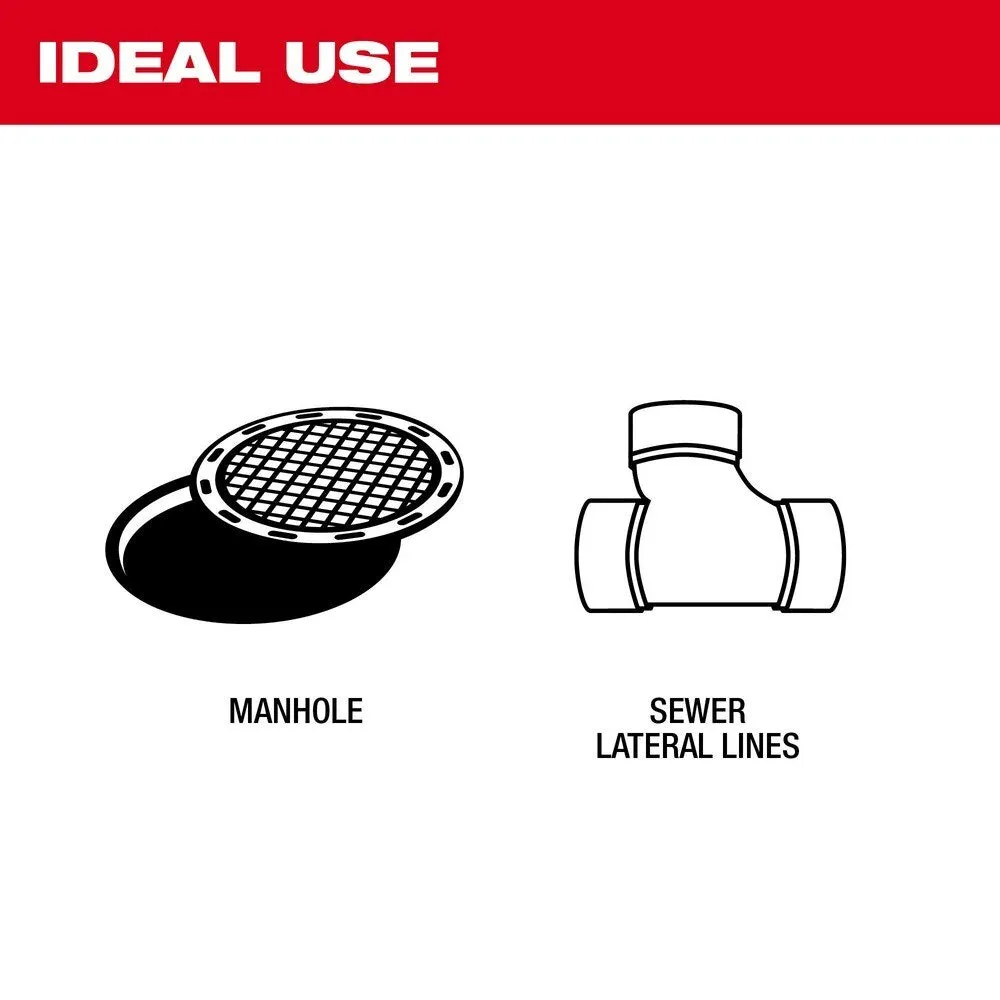 Milwaukee 2976-20 M18 325' Stiff Pipeline Inspection Reel