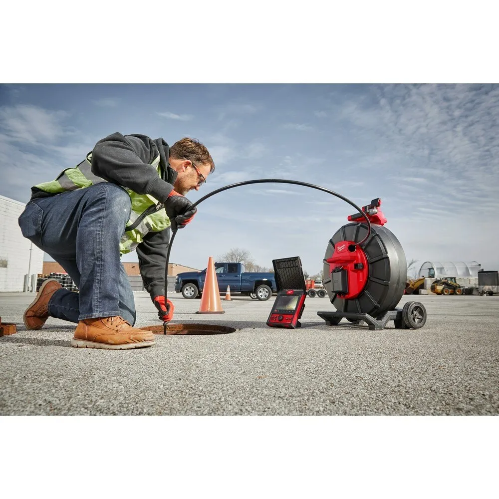 Milwaukee 2976-22 M18 325’ Stiff Pipeline Inspection System