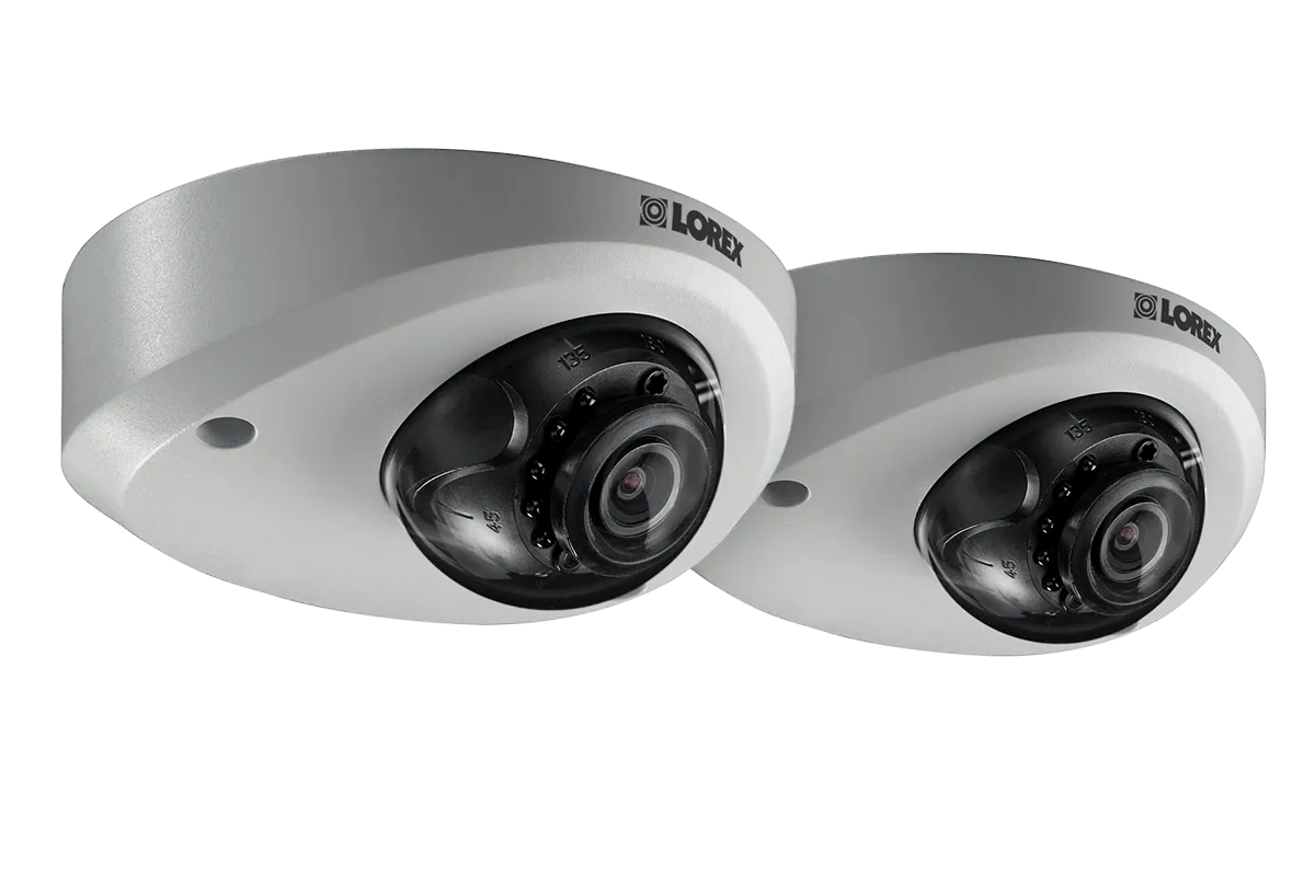 Mini Audio HD IP 1080p Dome Security Camera (2 pack)