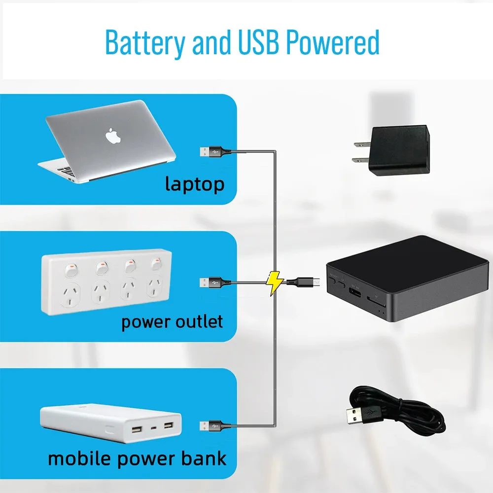 Mini Blackbox Covert Video & Audio WiFi Hidden Camera