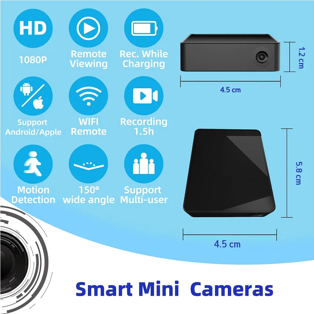 Mini Blackbox Covert Video & Audio WiFi Hidden Camera