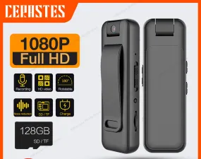 Mini Camera Full Hd 1080P Micro Body Camcorder Nachtzicht Dv Video Voice Recorder Met 180 Roterende Len Smart home Home Camera