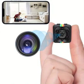 Mini Camera, HD Audio And Video Recording, Night Vision Motion Detection, Small Dog Camera Nanny Camera, Home Security Monitor