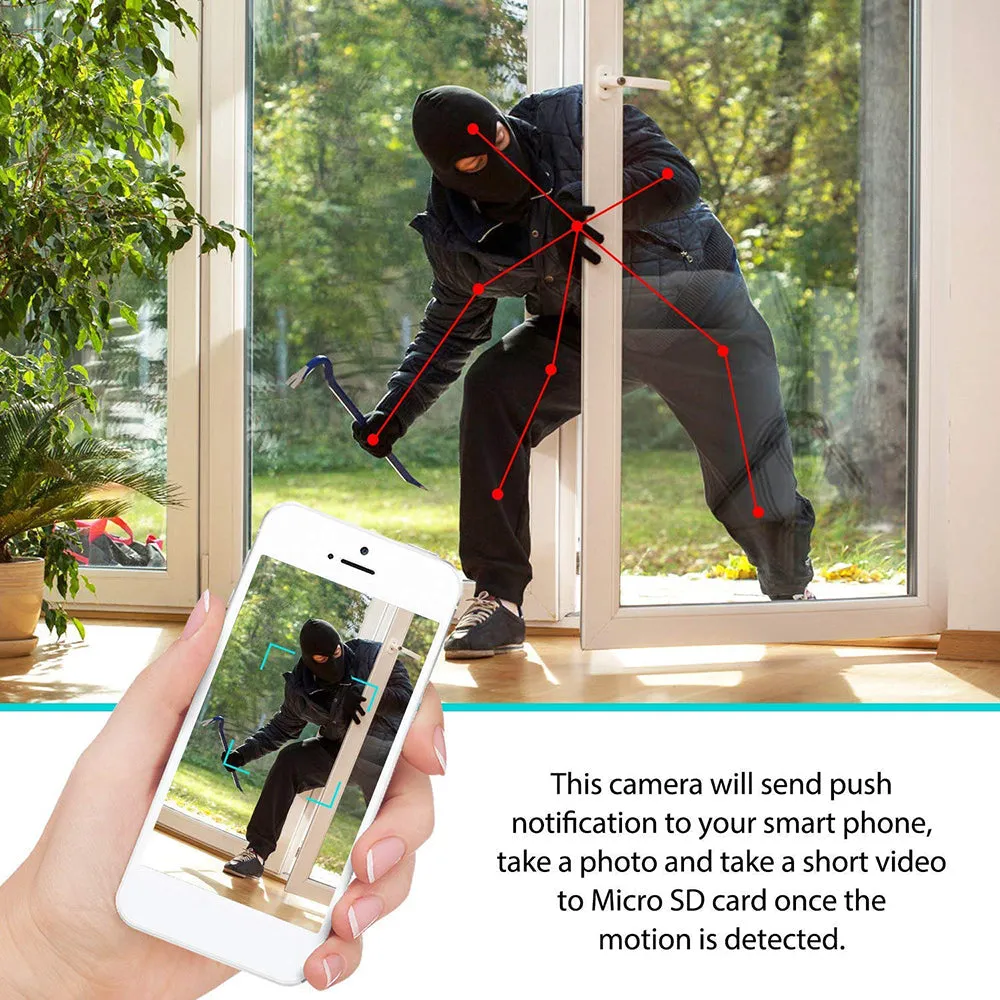 Mini Camera Huomu Home Security Camera 1080P Hd Draadloze Wifi Remote View Camera Nanny Cam Kleine Recorder