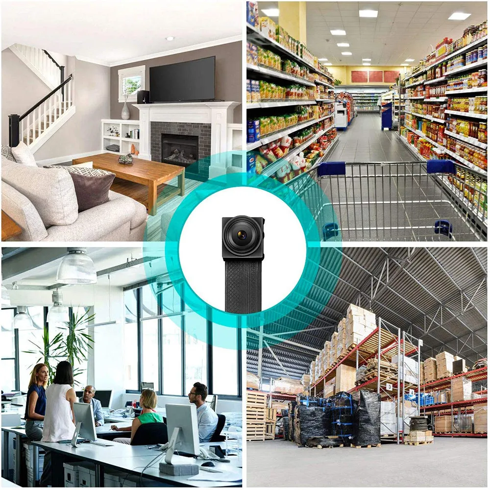 Mini Camera Huomu Home Security Camera 1080P Hd Draadloze Wifi Remote View Camera Nanny Cam Kleine Recorder