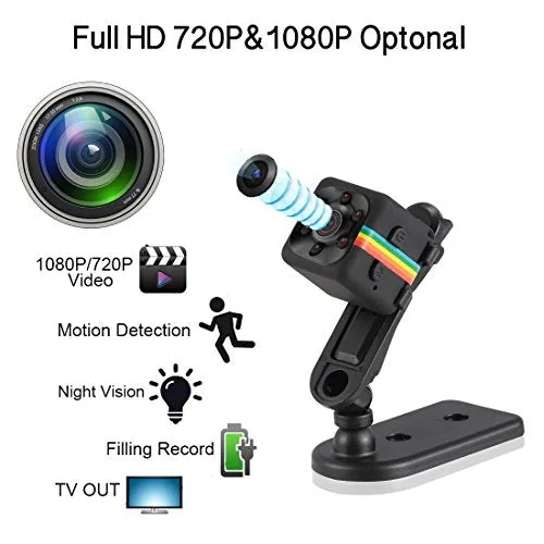 Compact Mini Hidden Body Camera with Night Vision & Motion Detection – Perfect for Indoor & Outdoor Surveillance