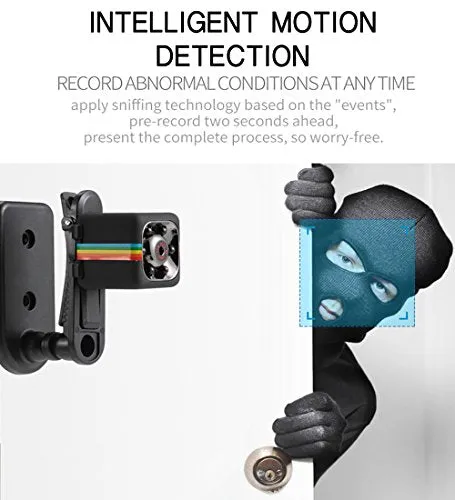 Compact Mini Hidden Body Camera with Night Vision & Motion Detection – Perfect for Indoor & Outdoor Surveillance