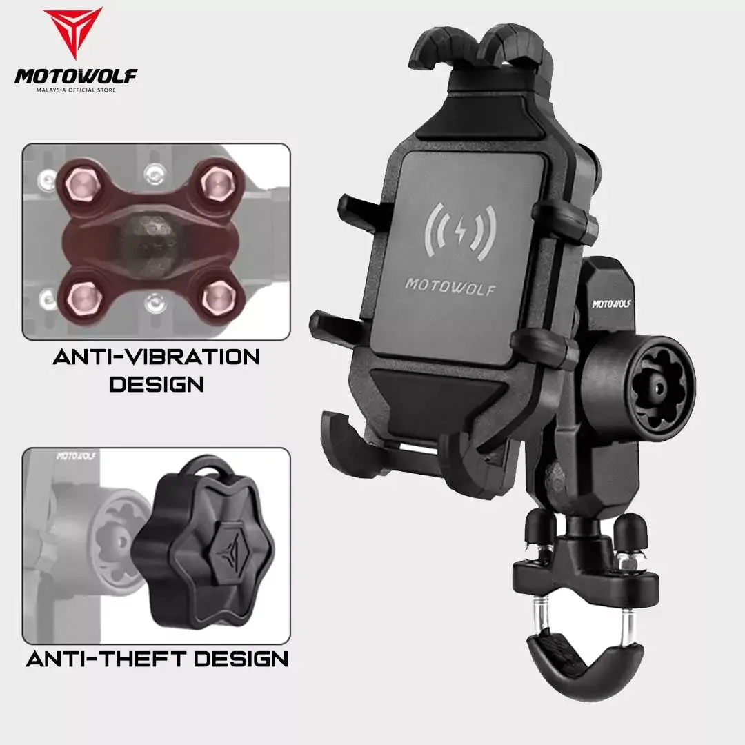 MOTOWOLF MOTORCROSS MOBILE STAND PHONE HOLDER -MDL2827