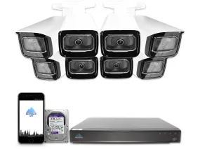 MTB8110 Package | 4K Acupick Bullet Cameras and 16 Channel 5 Series AI NVR with 3TB HDD
