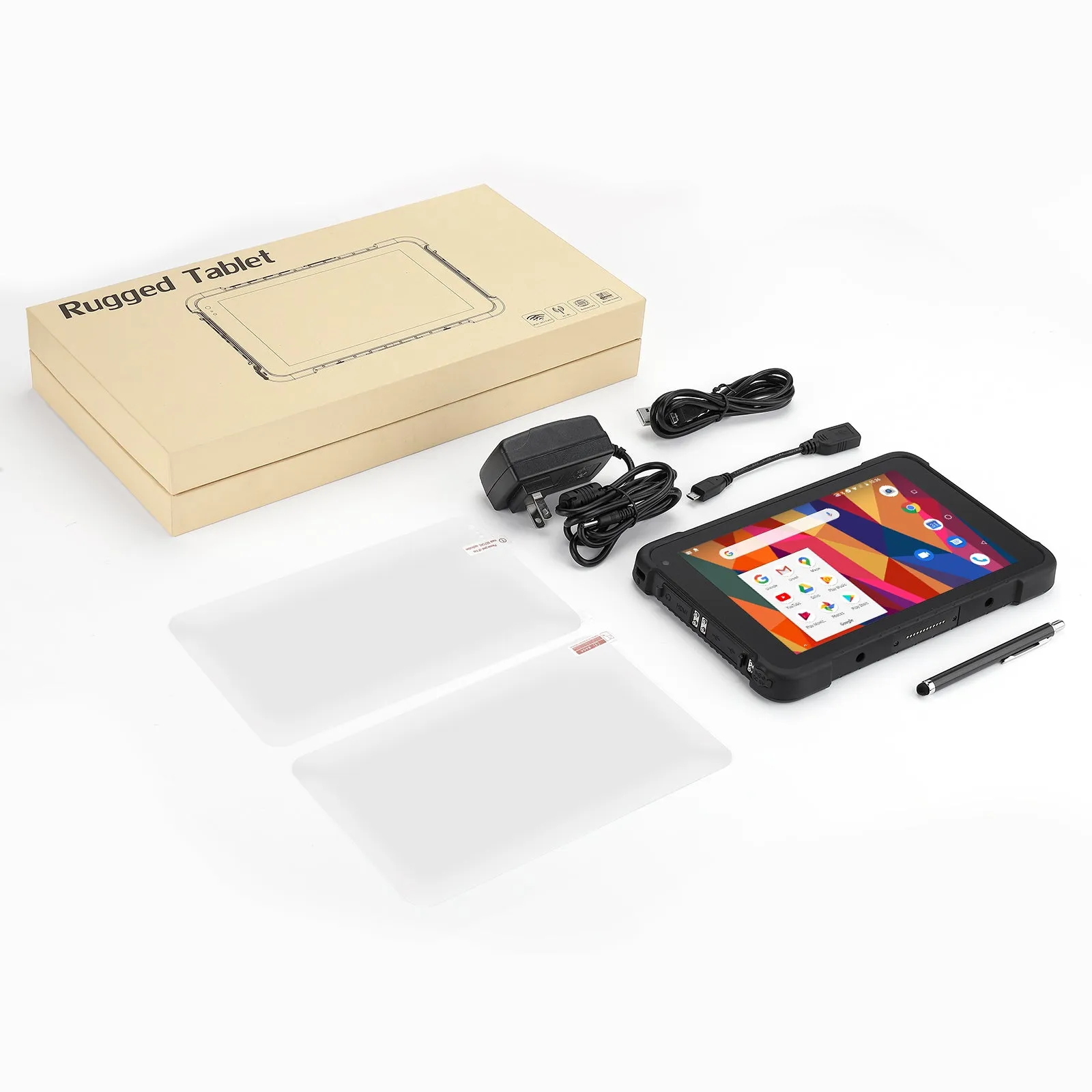 MUNBYN Rugged Android Tablet Scanner IRT01-2D
