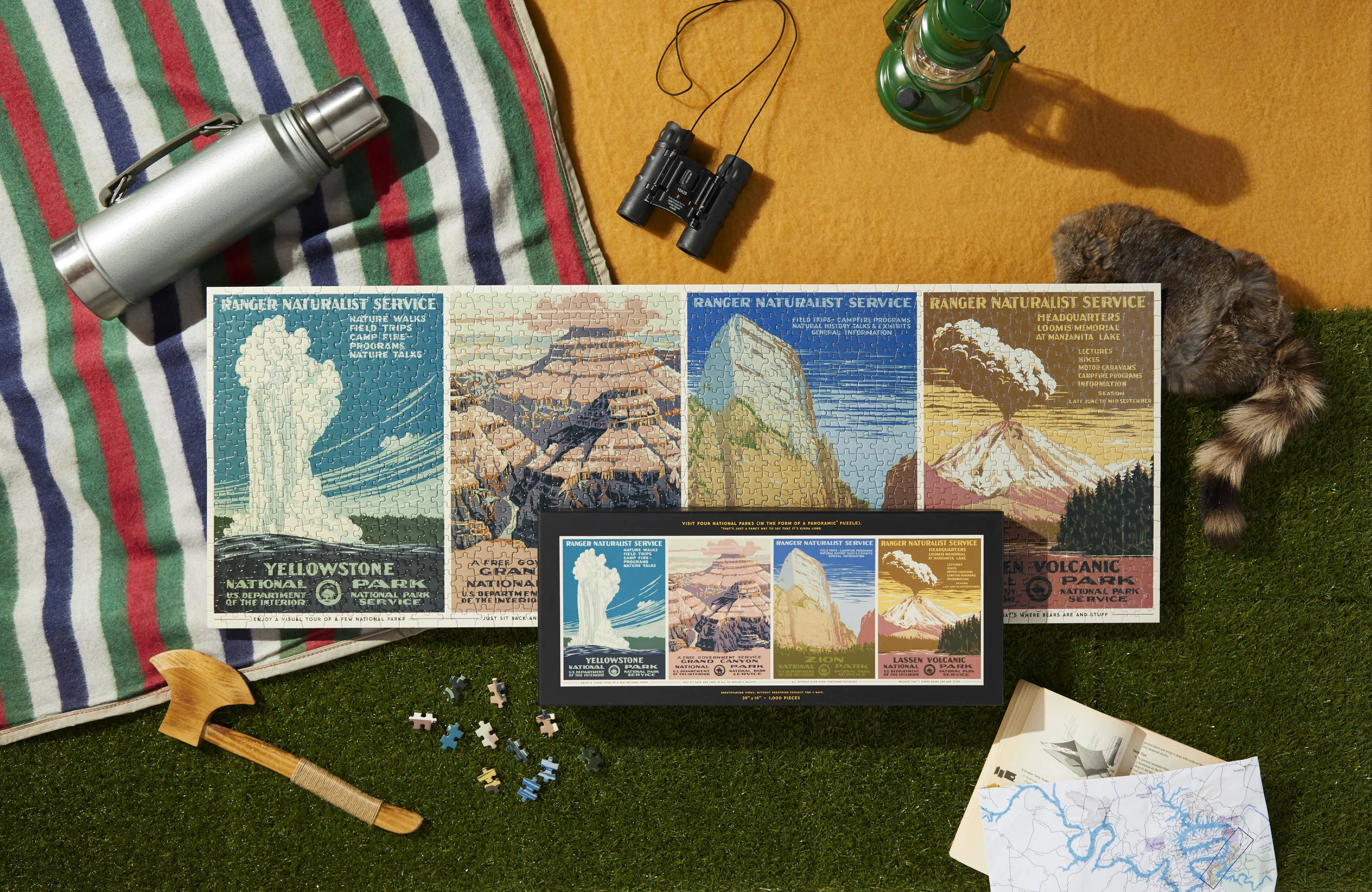 National Parks 1,000 Piece Panoramic Puzzle