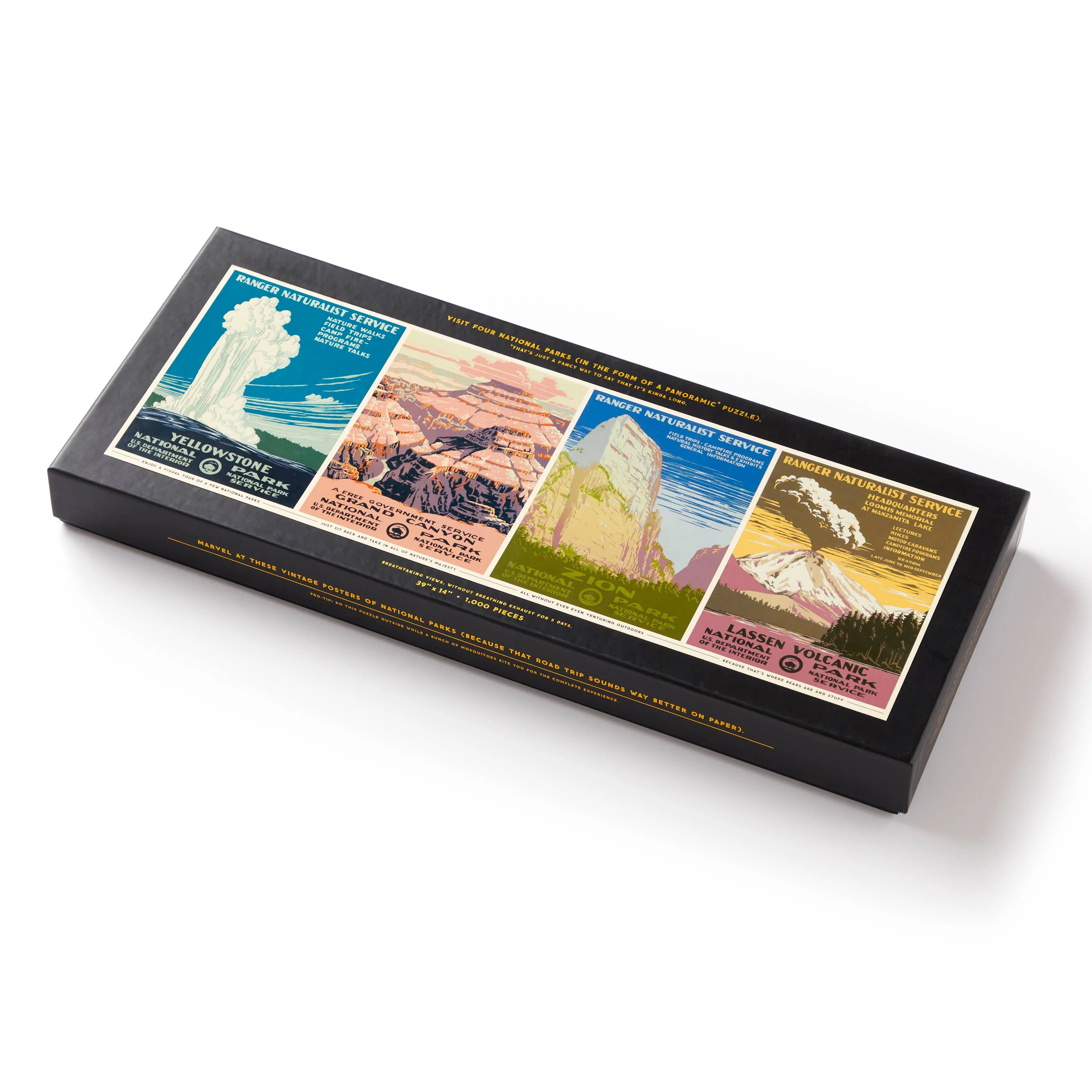 National Parks 1,000 Piece Panoramic Puzzle