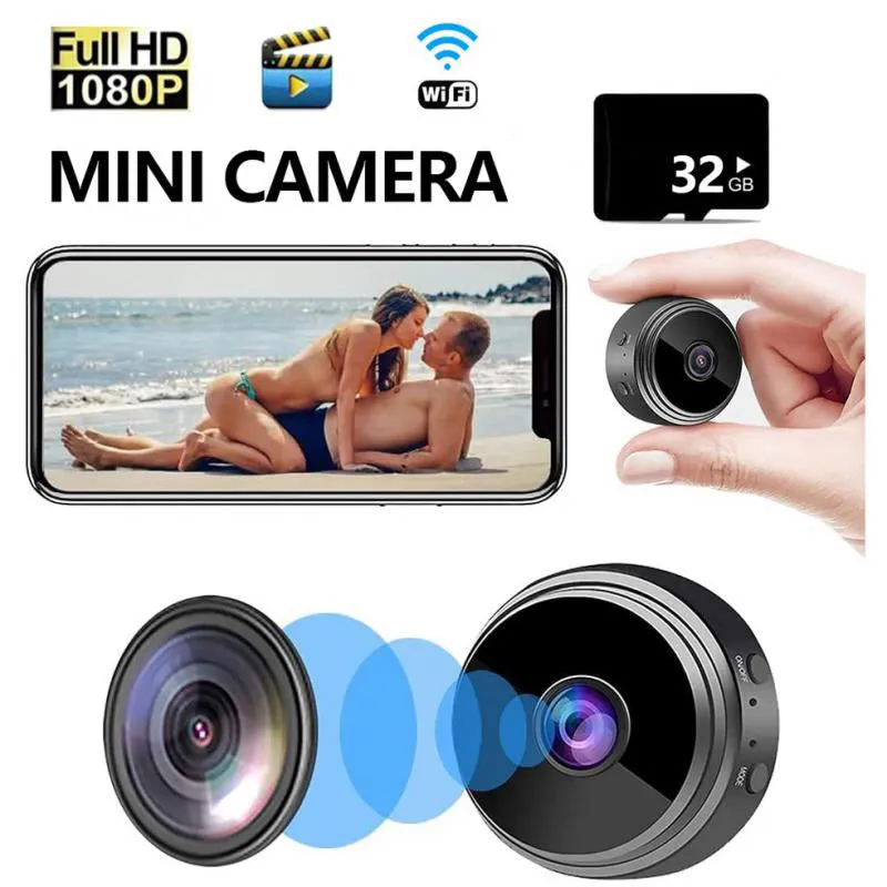 New A9 wifi camera video surveillance  hid den camera Wireless Recorder Security Remote Night Vision Mobile Detection