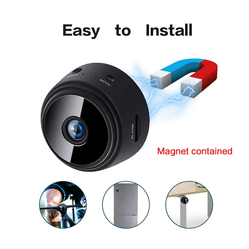 New A9 wifi camera video surveillance  hid den camera Wireless Recorder Security Remote Night Vision Mobile Detection