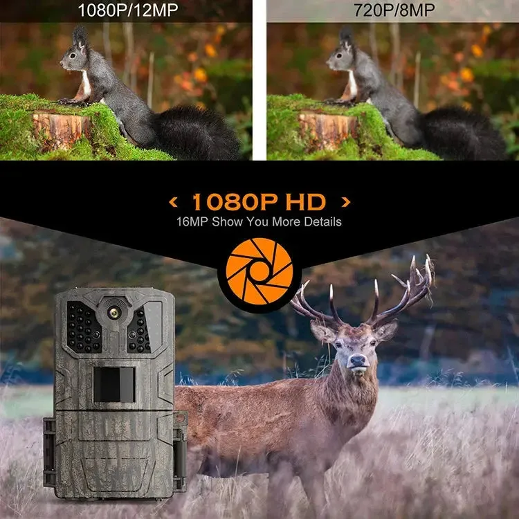 New High Quality Video Sending Motion Detection 1080P Hunting Camera Wildlife Trail Camera