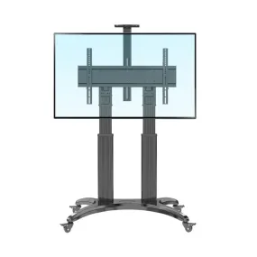 North Bayou AVF-1800-70-1P Heavy Duty Aluminum Mobile TV Cart