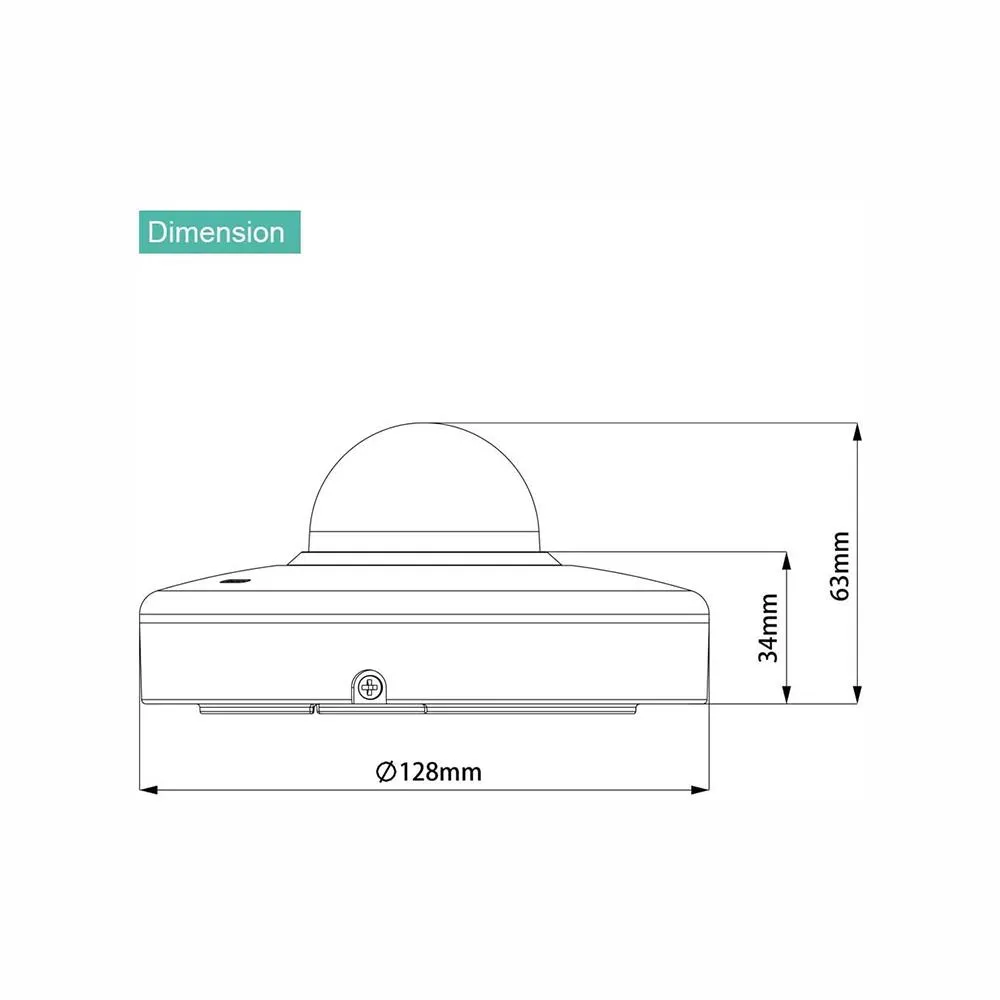 OEM IP Mini PTZ Camera 2MP 4X 2.7-8.1mm Lens Starlight IR PTZ Network Camera