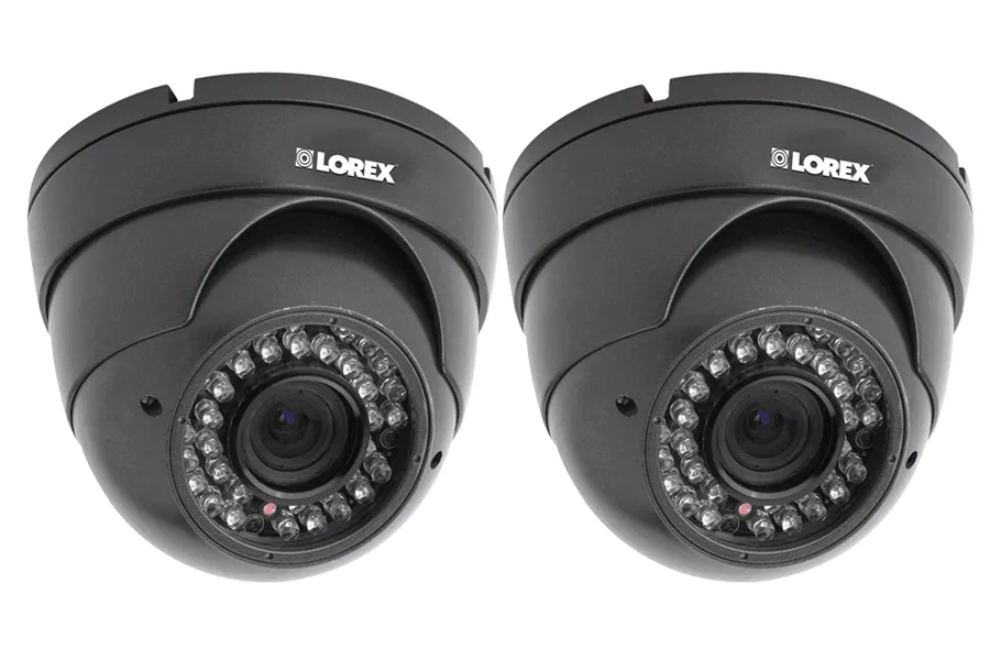 Out door security camera dome with 155FT night vision - 2 Pack