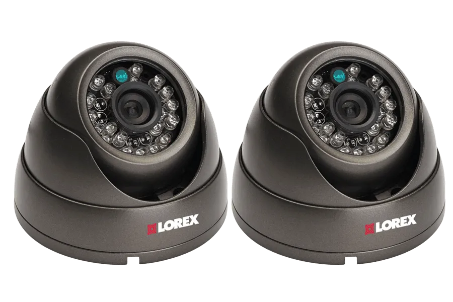 Out door security camera dome with 155FT night vision - 2 Pack