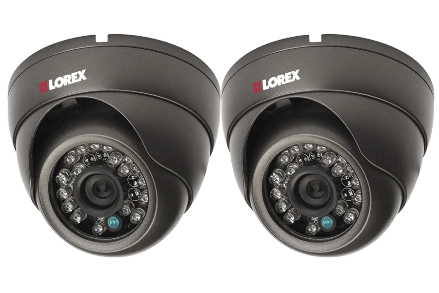 Out door security camera dome with 155FT night vision - 2 Pack