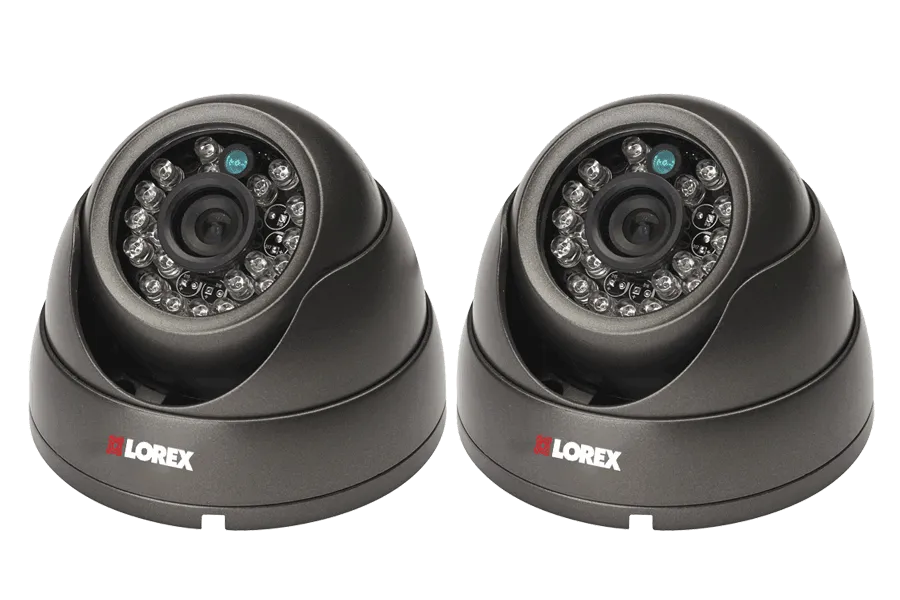 Out door security camera dome with 155FT night vision - 2 Pack
