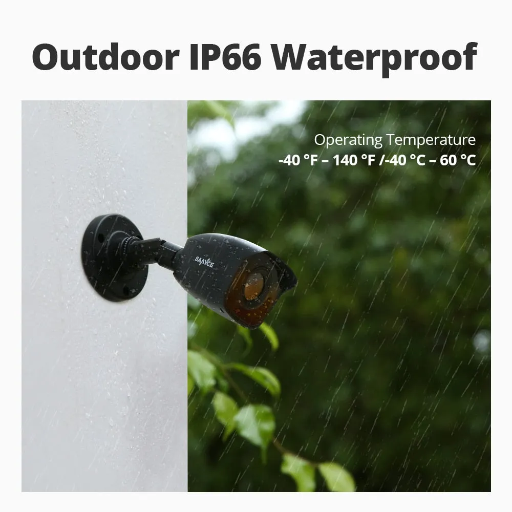 Outdoor CCTV 4CH Video Surveillance DVR  Monitor