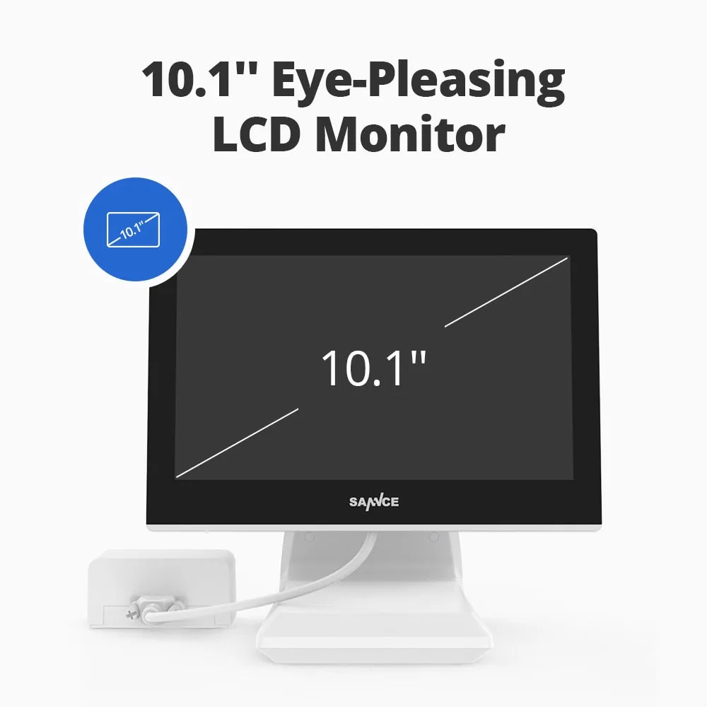 Outdoor CCTV 4CH Video Surveillance DVR  Monitor