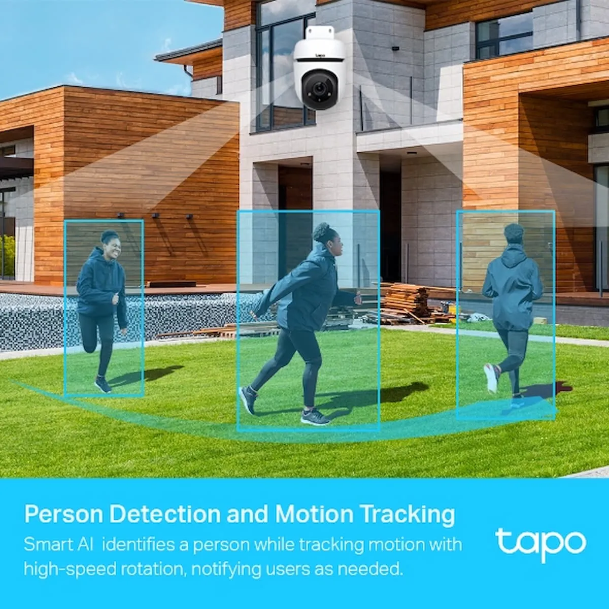 Outdoor Pan/Tilt Security WiFi Camera Tapo C500