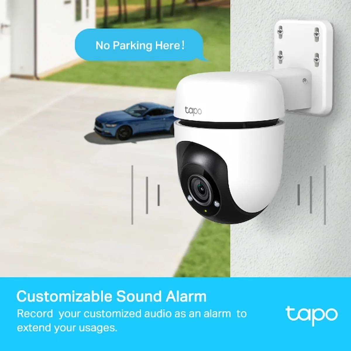 Outdoor Pan/Tilt Security WiFi Camera Tapo C500