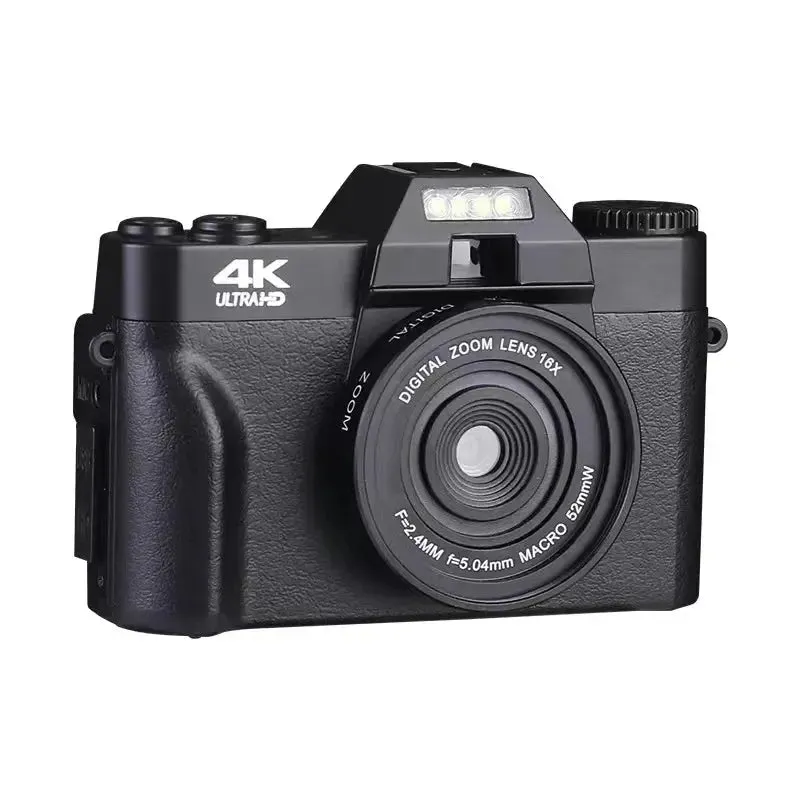 OUTMIX 4K HD Professional Digital Camera - Outdoor Camcorder with 16X Zoom, 3-Inch Flip Screen, and WIFI for Photography &amp; Videography