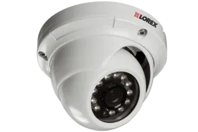 Outside security camera dome with night vision