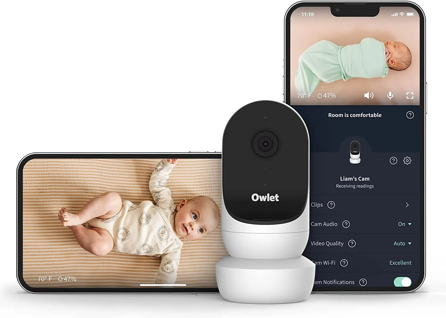 Owlet Camera - White