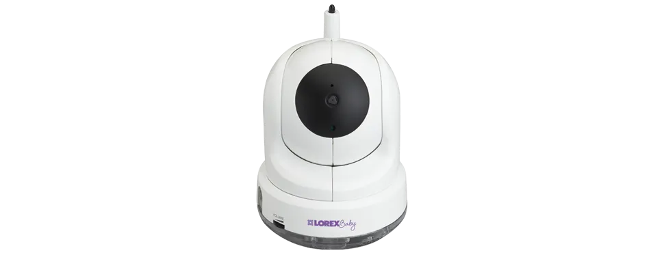 Pan tilt baby camera with monitor