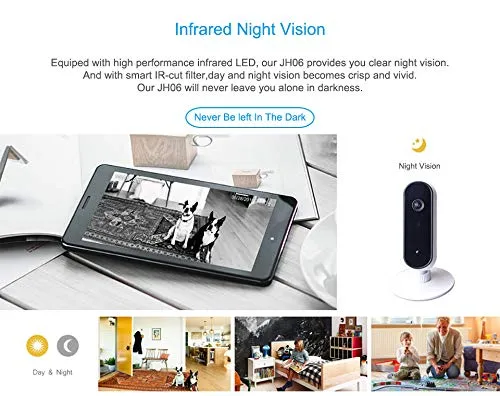 Pet Dog Camera, WiFi Cam with Audio and Video
